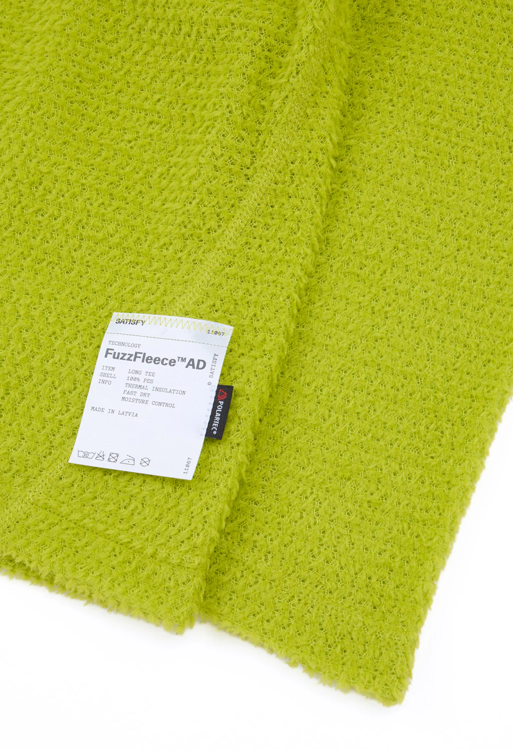 Satisfy Men's FuzzFleece AD Long Sleeve T-Shirt - Grenoble Green - Image 4