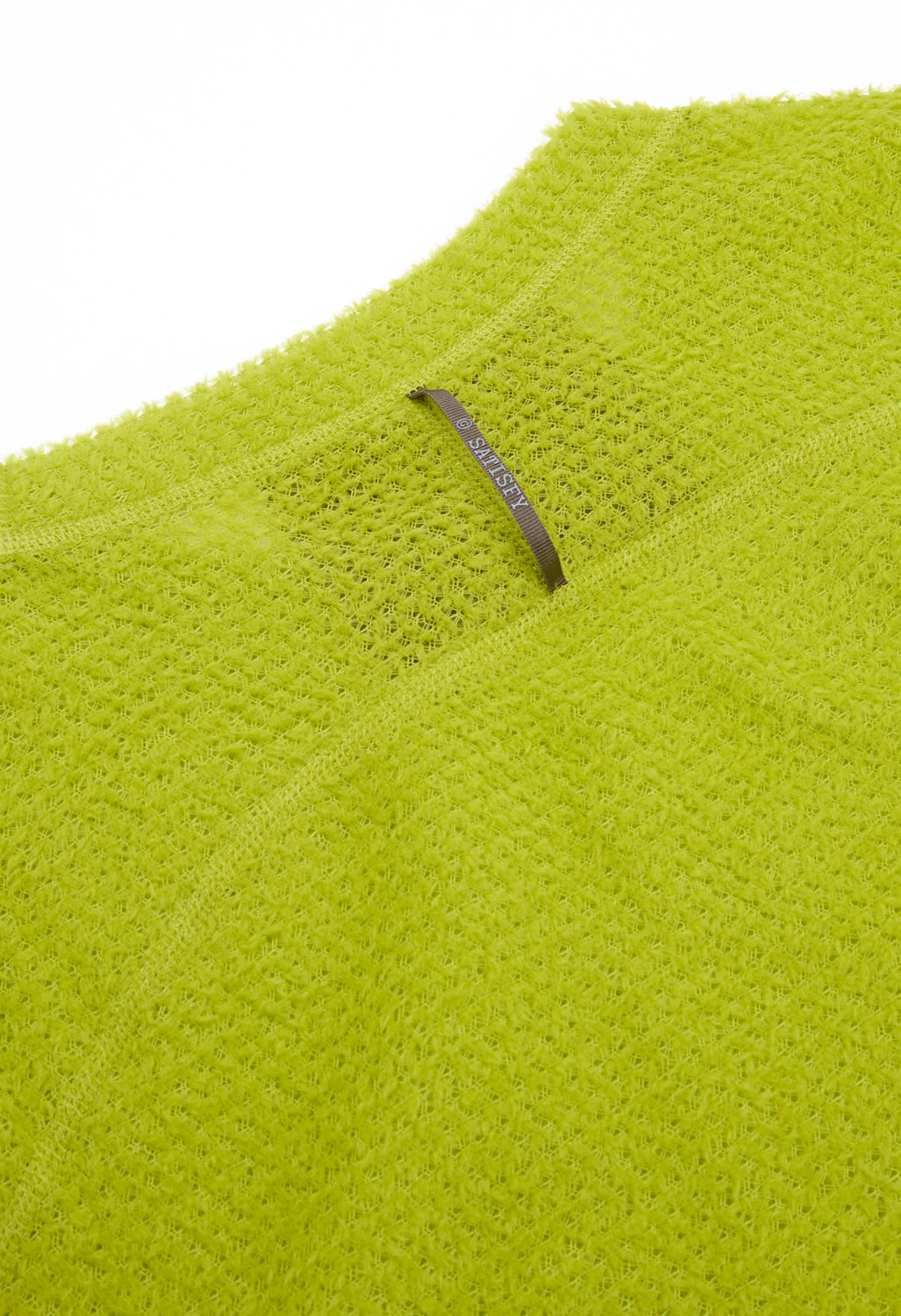 Satisfy Men's FuzzFleece AD Long Sleeve T-Shirt - Grenoble Green - Image 5