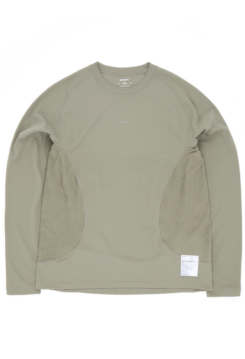 Satisfy Men's FuzzFleece Octa Long Sleeve T-Shirt - Vetiver
