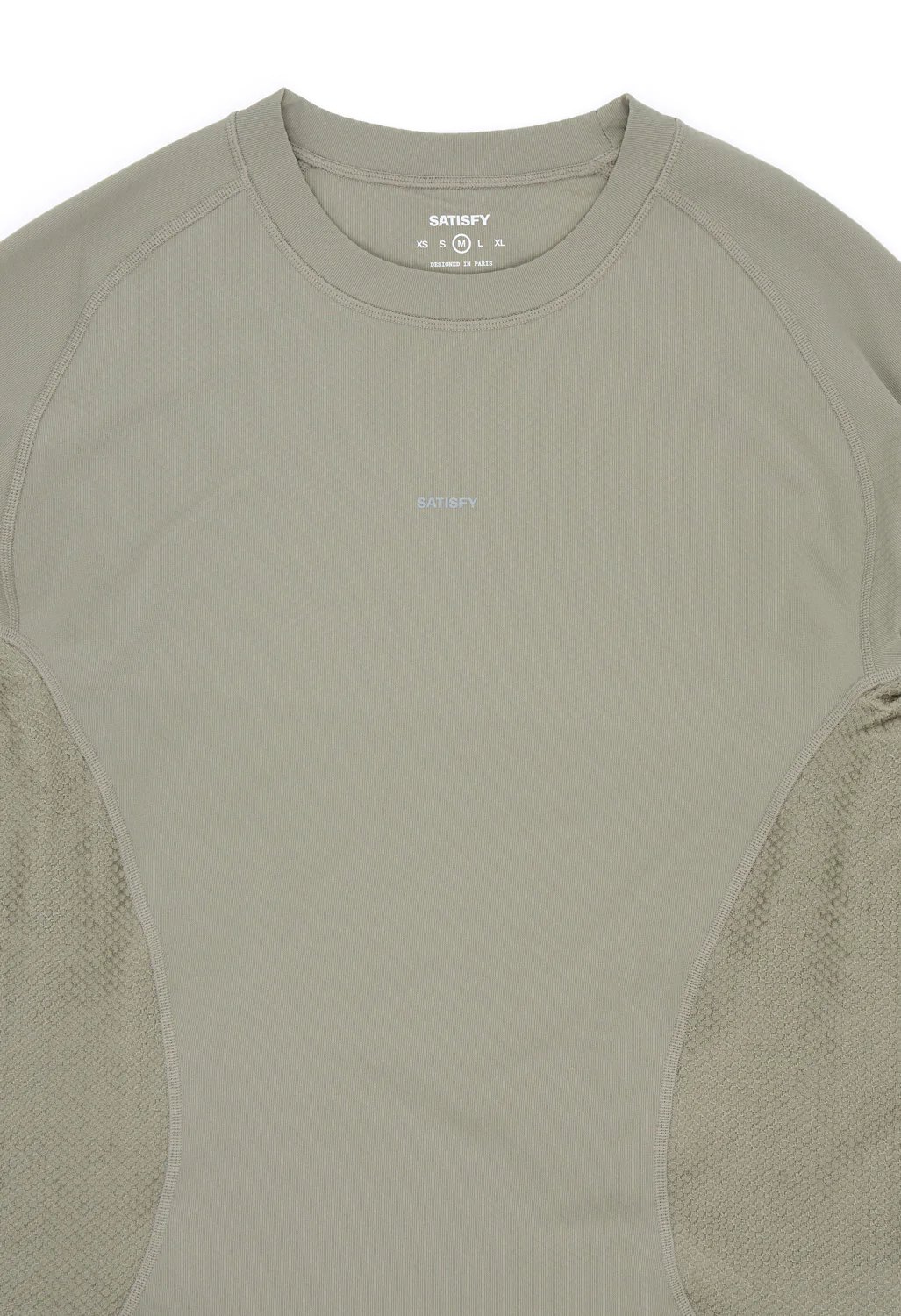 Satisfy Men's FuzzFleece Octa Long Sleeve T-Shirt - Vetiver - Image 3