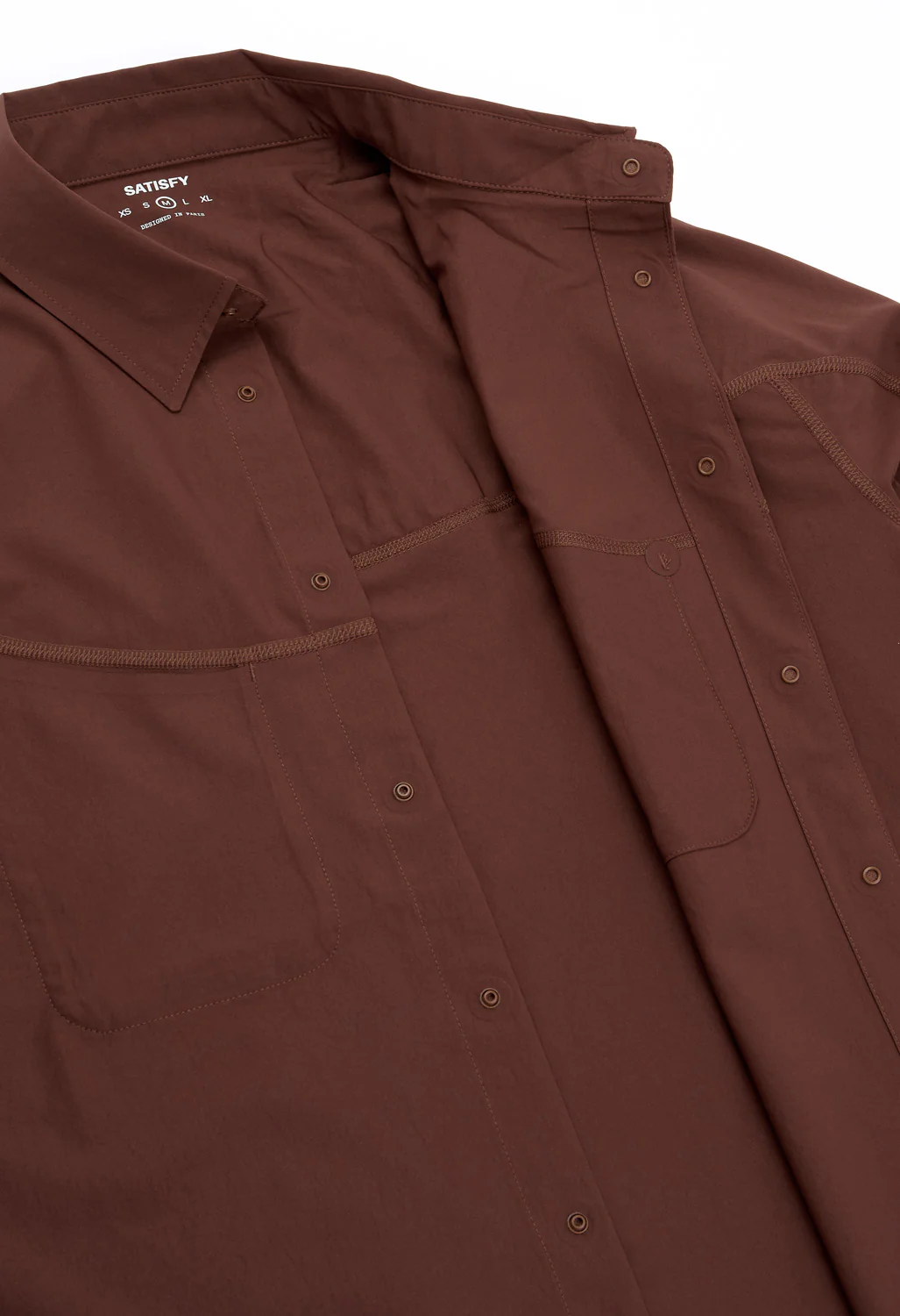 Satisfy Men's PeaceShell River Shirt - Rocky Road - Image 5
