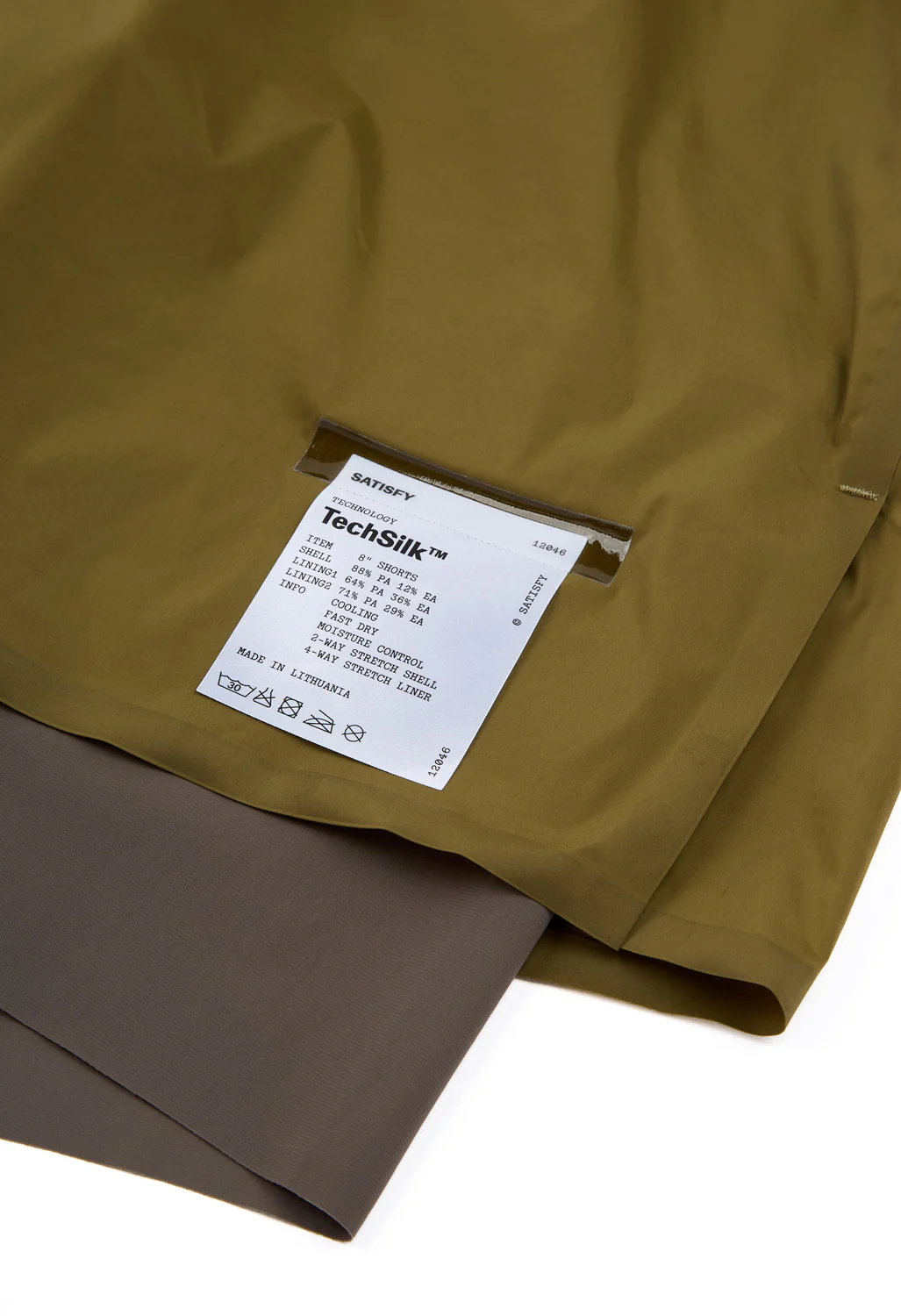 Satisfy Men's TechSilk 8" Shorts - Military Olive - Image 4