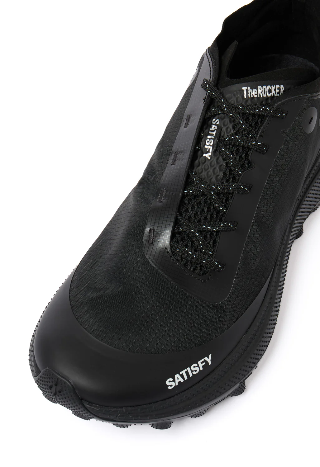 Satisfy The Rocker Trainers - Jet Black - Image 2