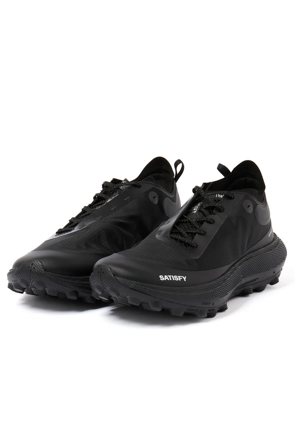 Satisfy The Rocker Trainers - Jet Black - Image 3