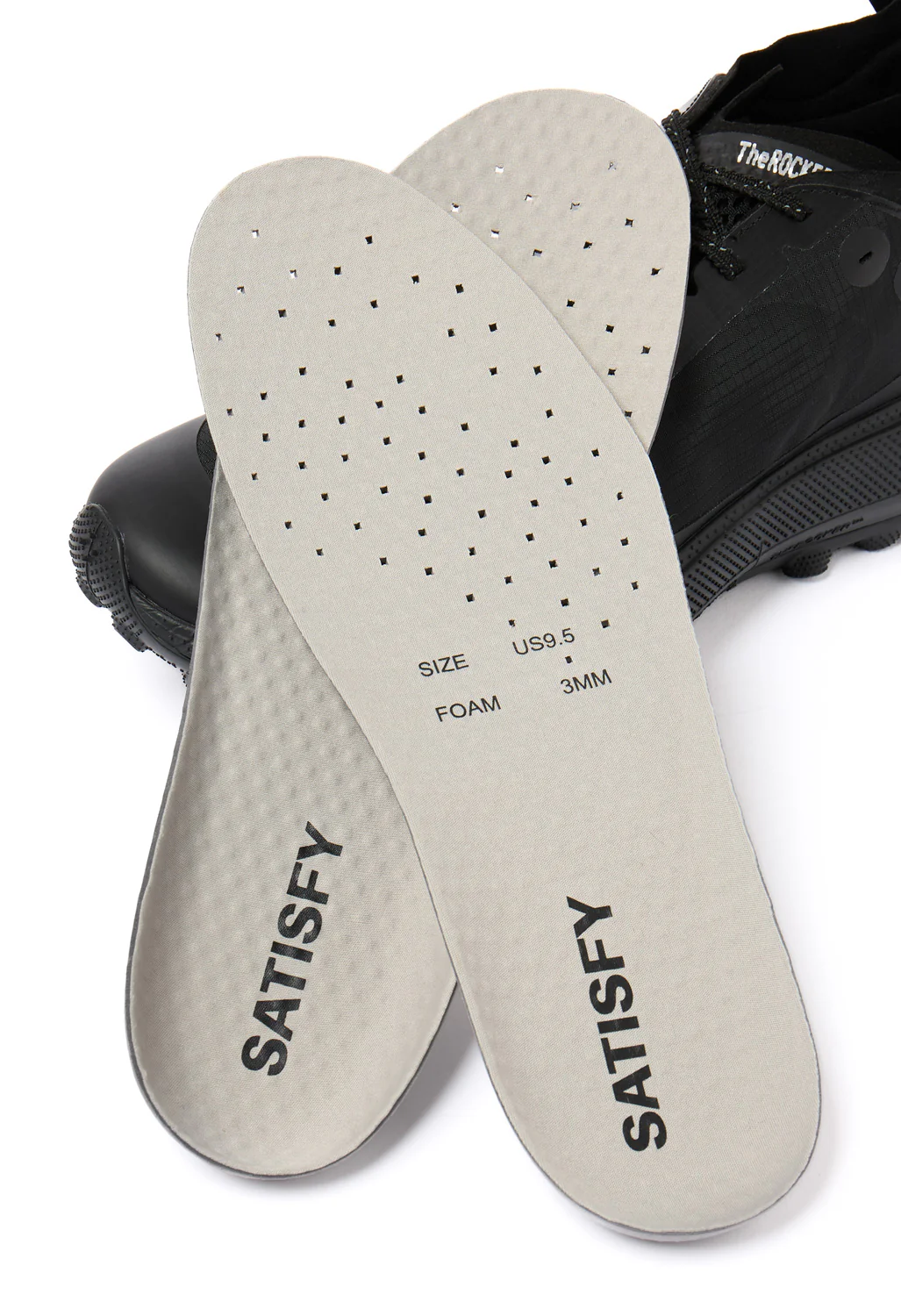 Satisfy The Rocker Trainers - Jet Black - Image 7
