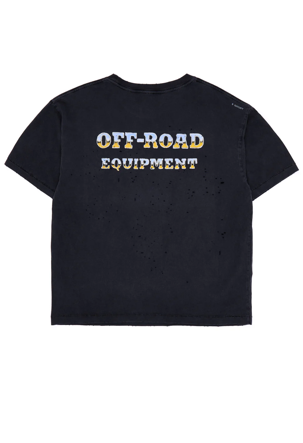 Satisfy MothTech T-Shirt - Aged Black - Image 2