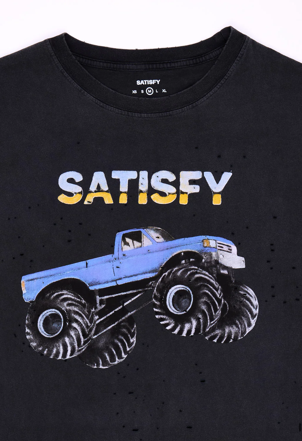 Satisfy MothTech T-Shirt - Aged Black - Image 3