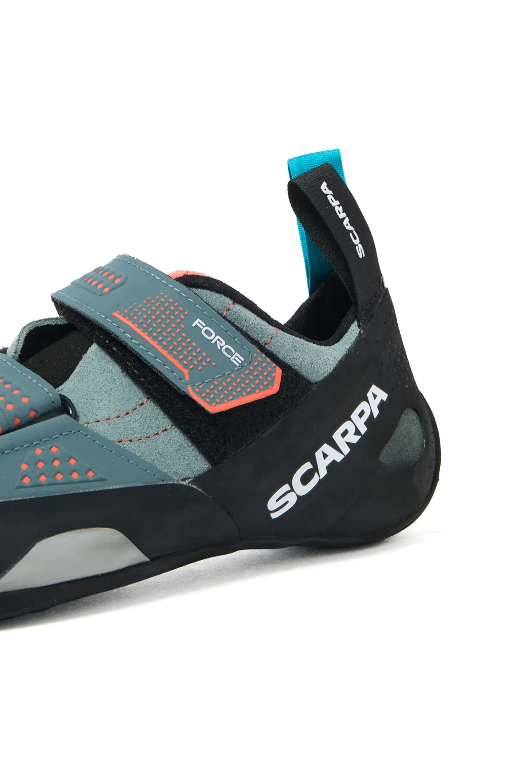 Scarpa Force VS Climbing Shoes - Conifer / Coral - Image 6
