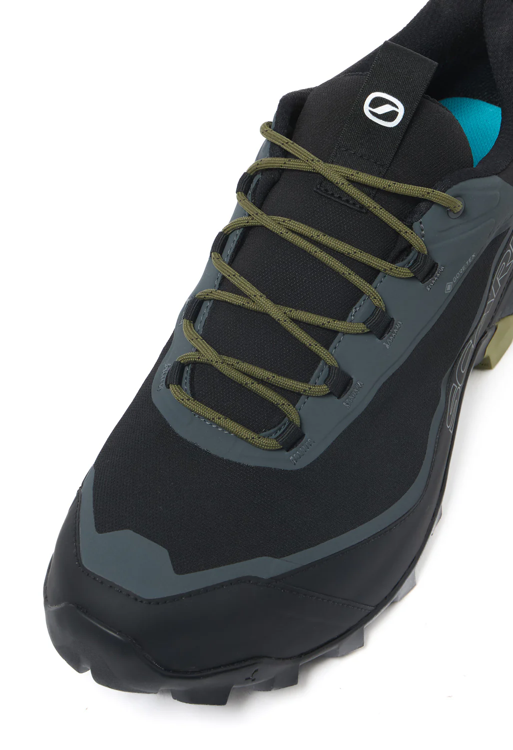 Scarpa Men's Ribelle Cross 2 GORE-TEX Trainers - Black / Olive - Image 2