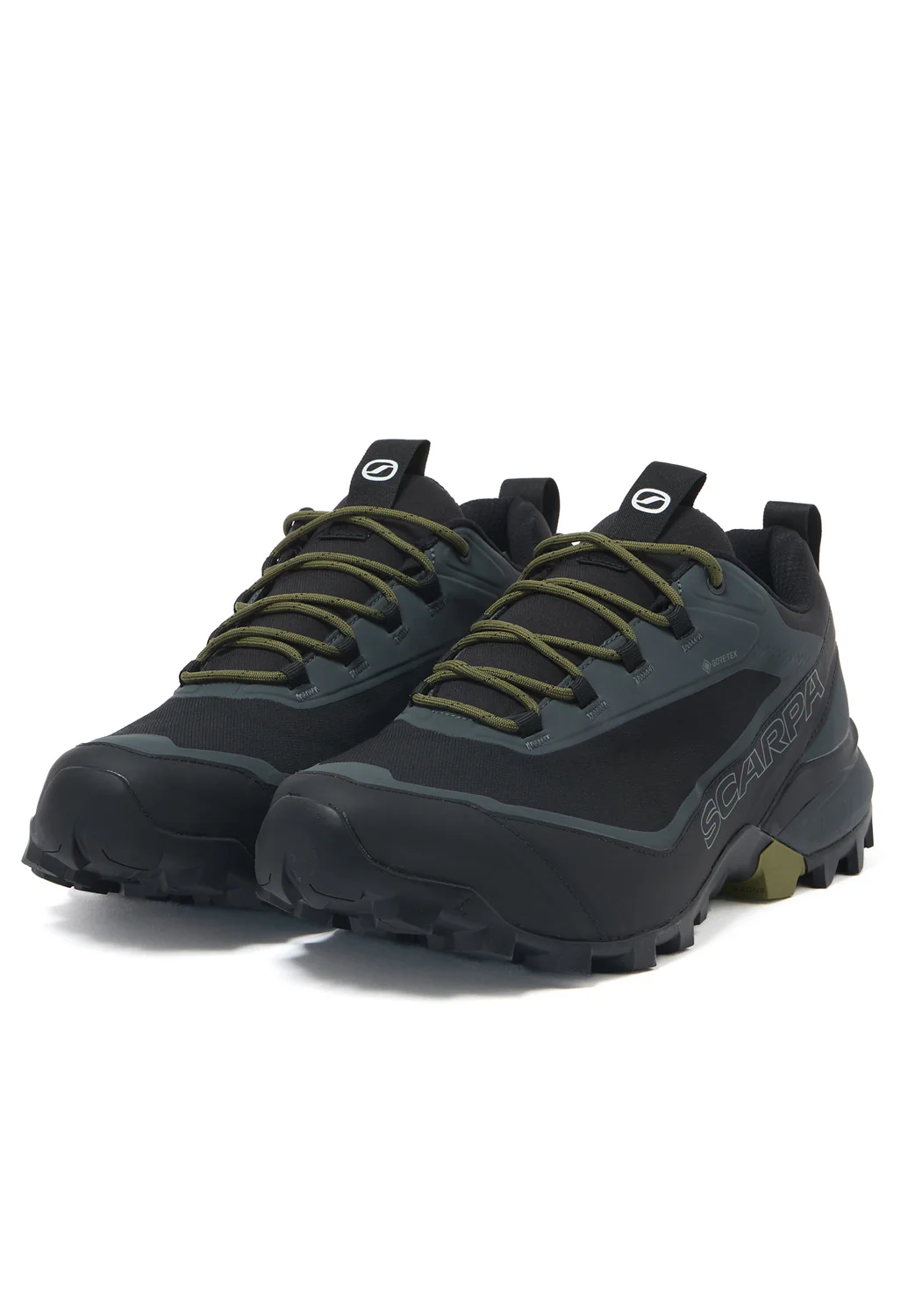 Scarpa Men's Ribelle Cross 2 GORE-TEX Trainers - Black / Olive - Image 3