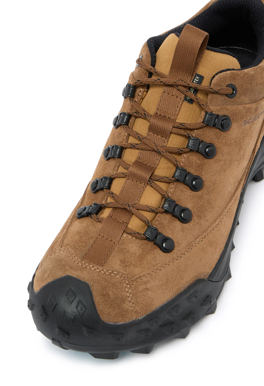 Scarpa Men's Rove Rock S GORE-TEX Trainers - Natural / Burnt - Image 2