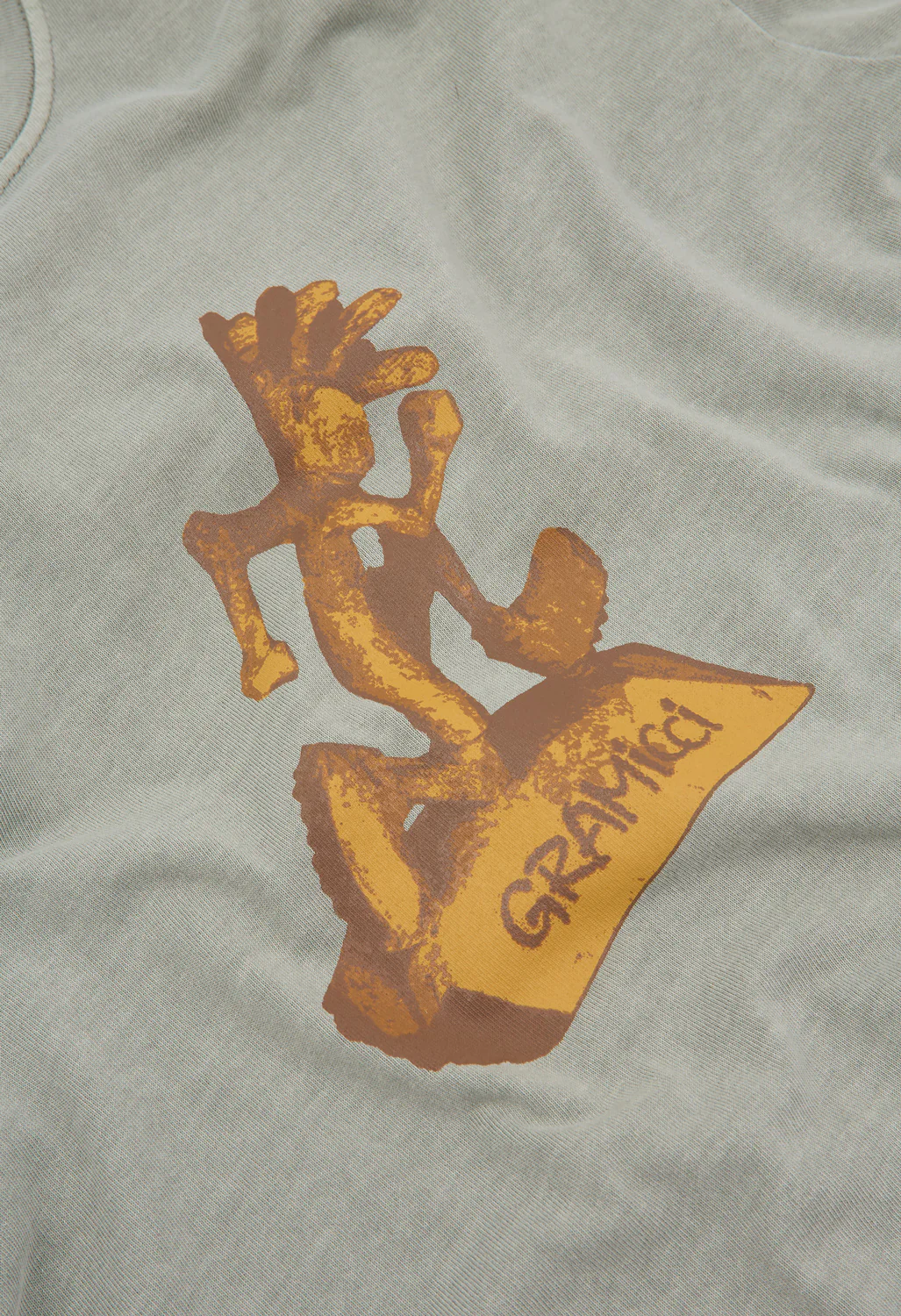 Gramicci Sculpture Tee - Grey Pigment - Image 4