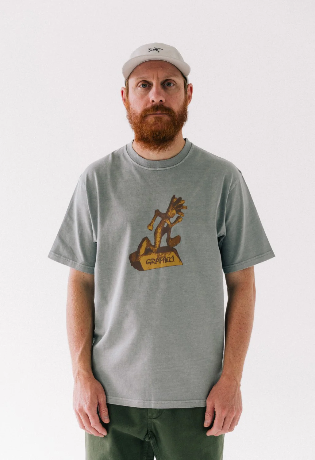 Gramicci Sculpture Tee - Grey Pigment - Image 5