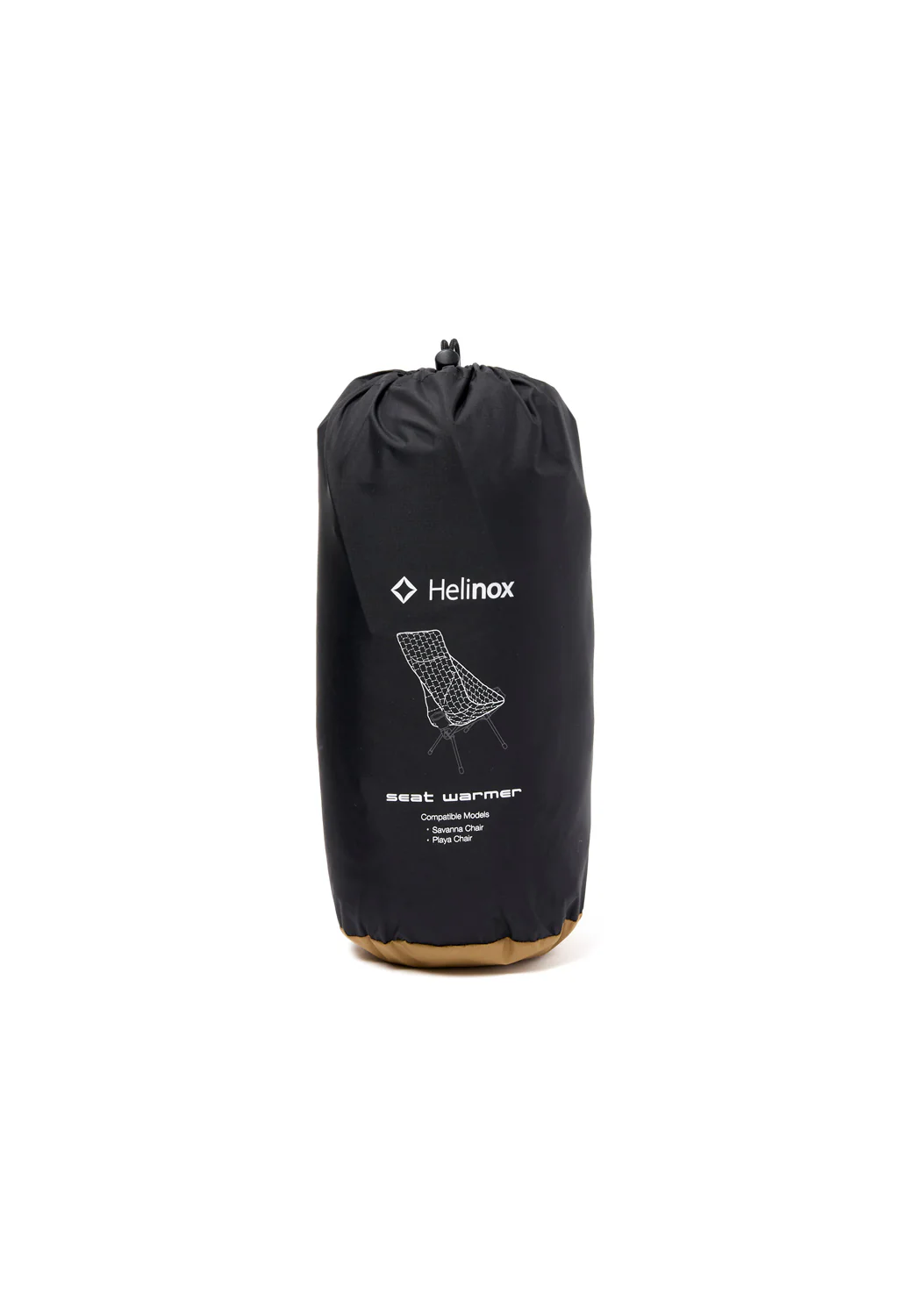 Helinox Seat Warmer for Savanna - Black/Coyote Tan - Image 3