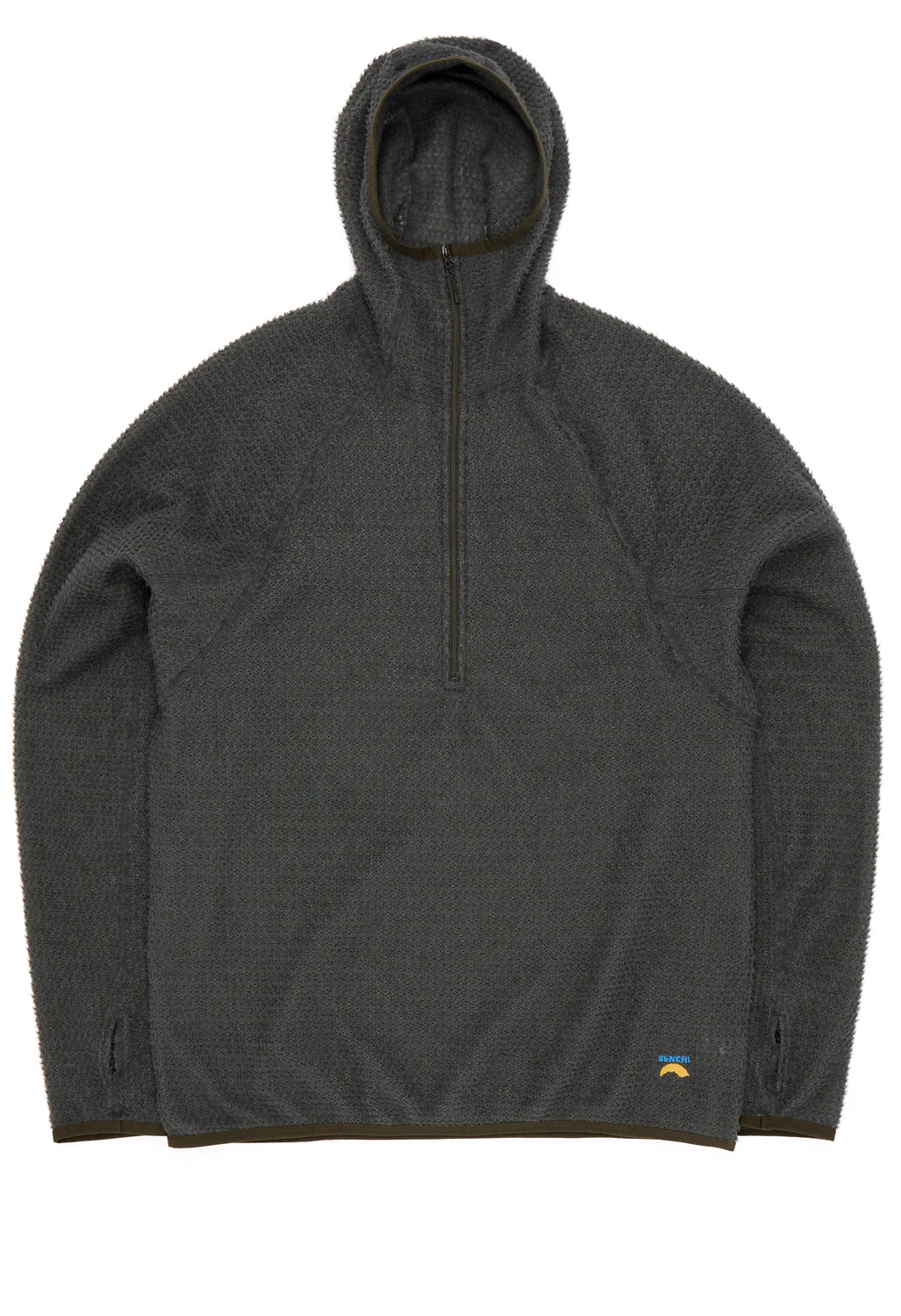 Senchi Designs Alpha 90 Half-Zip Hoodie - Dark Sage