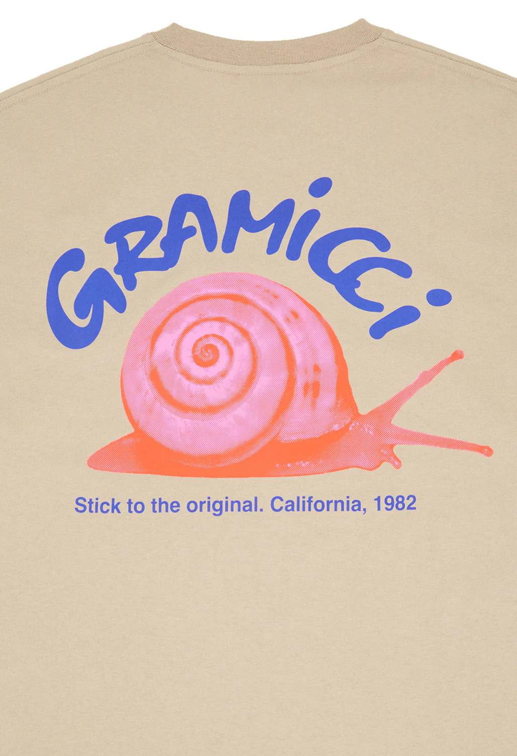 Gramicci Snail Tee - Khaki - Image 4