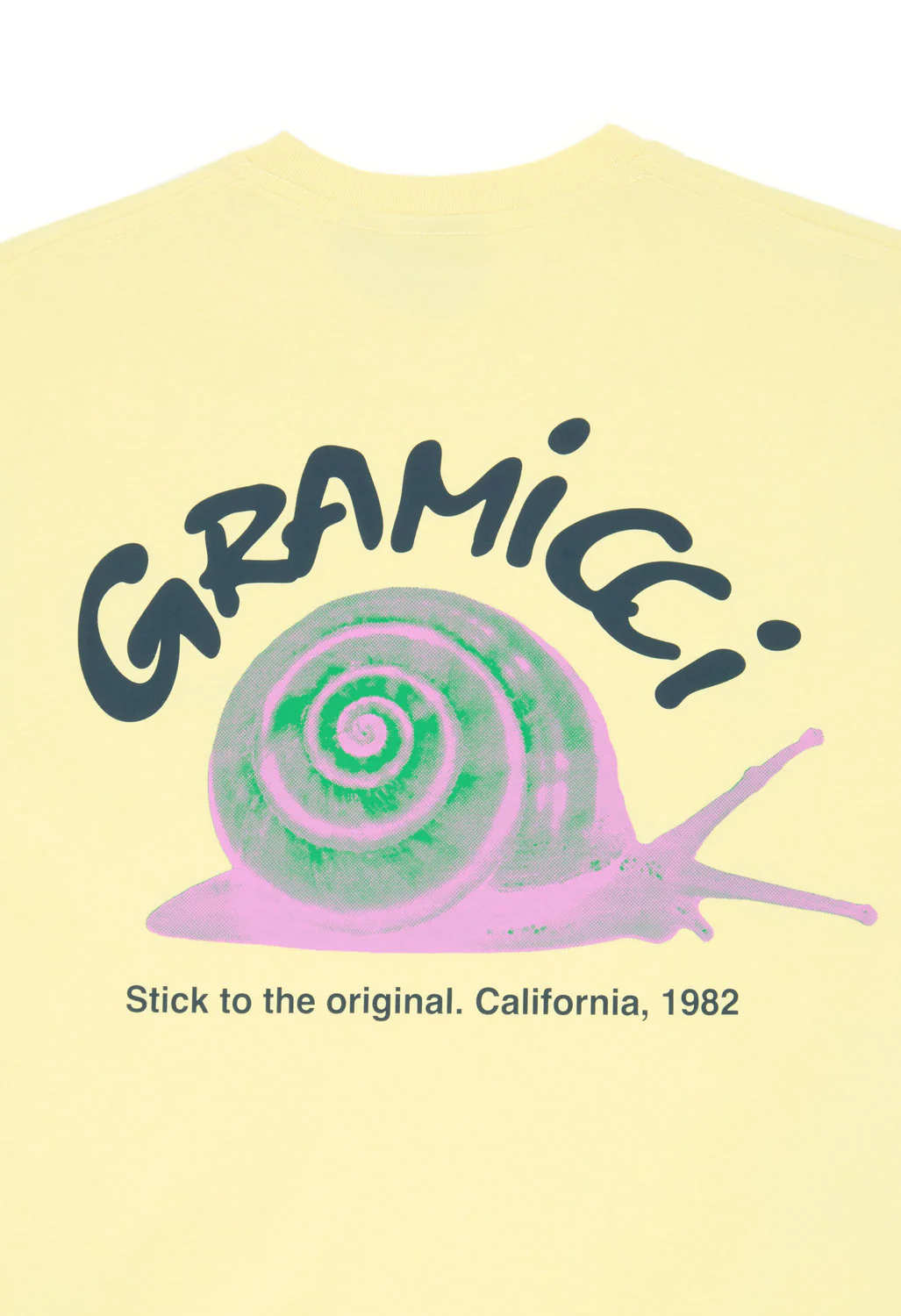 Gramicci Snail Tee - Lemon - Image 4
