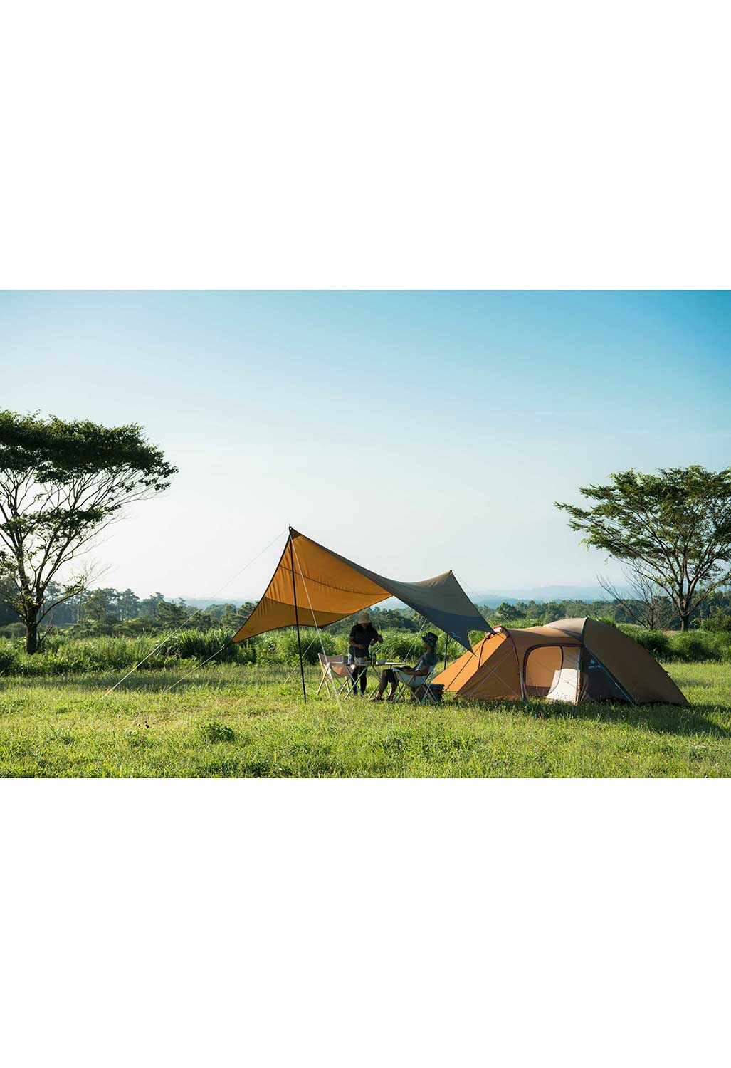 Snow Peak Amenity Tarp Hexa - Tan - Image 2