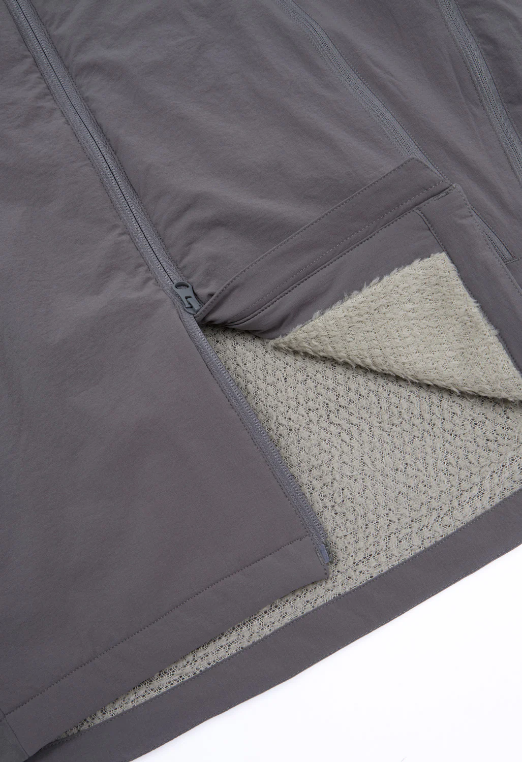 Snow Peak Breathable Insulated Jacket - Grey - Image 5