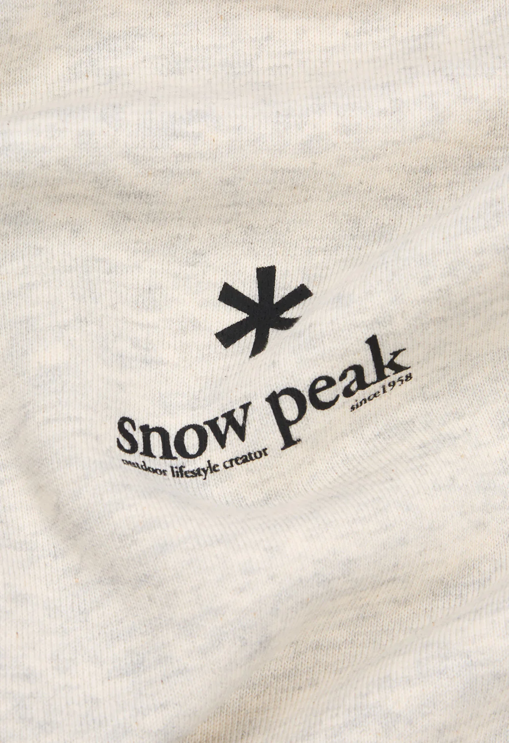 Snow Peak Choose Your Burner Sweatshirt - Oatmeal - Image 6