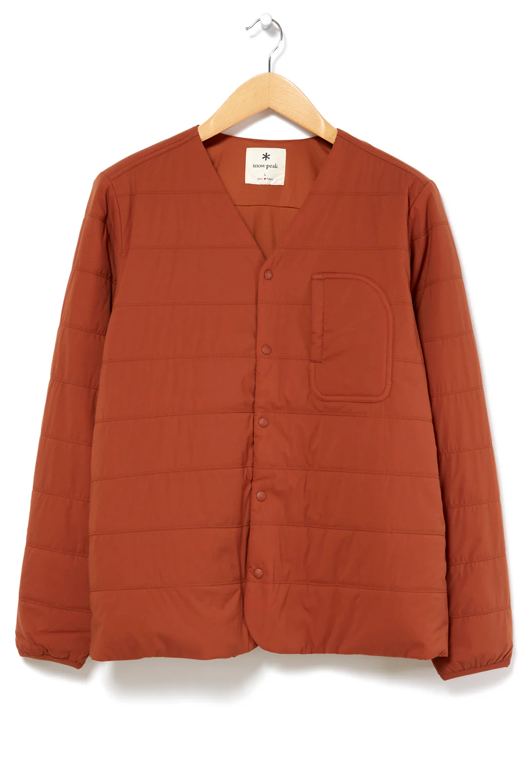 Snow Peak Flexible Insulated Cardigan - Orange