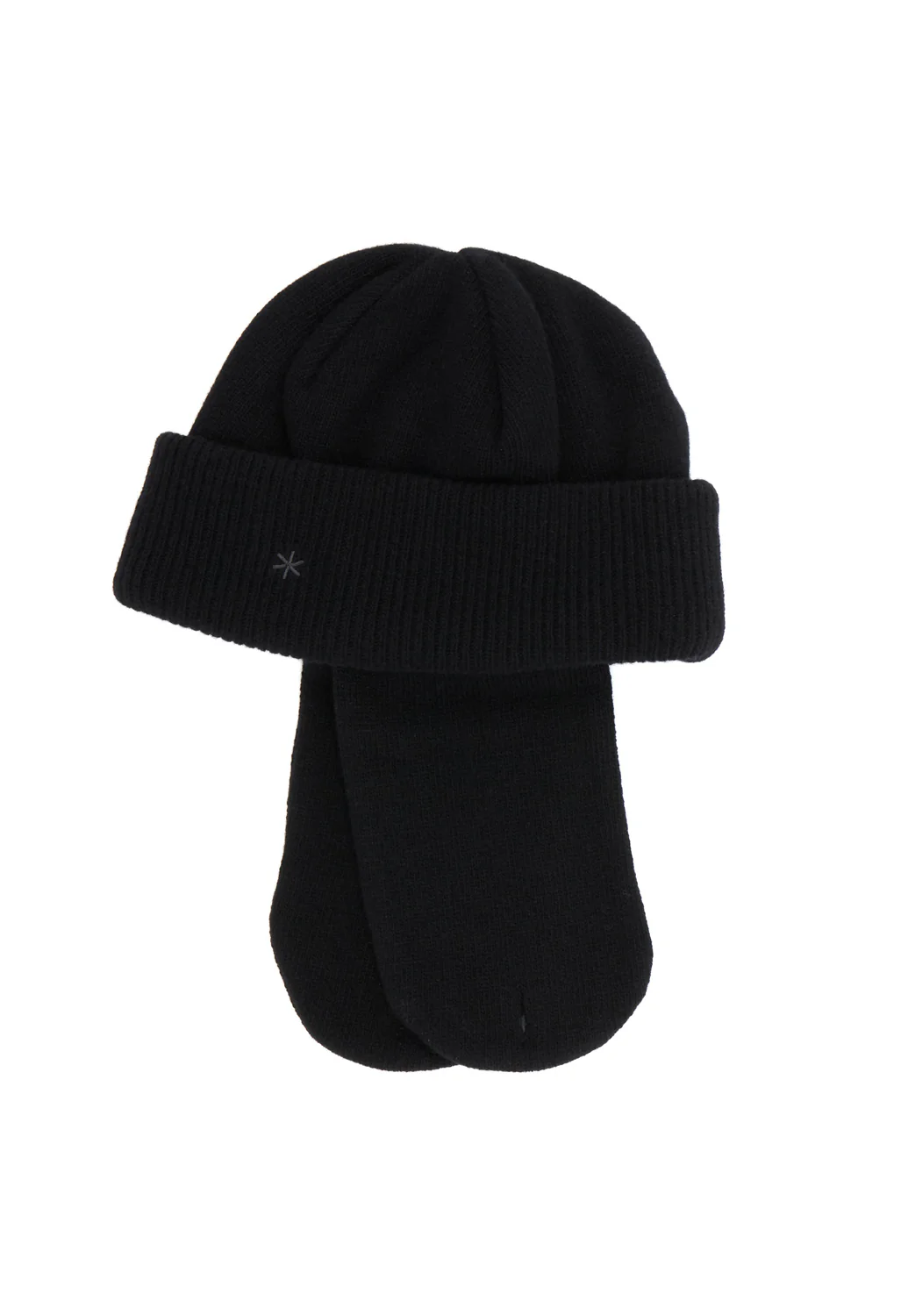 Snow Peak Knit Flight Cap - Black - Image 3