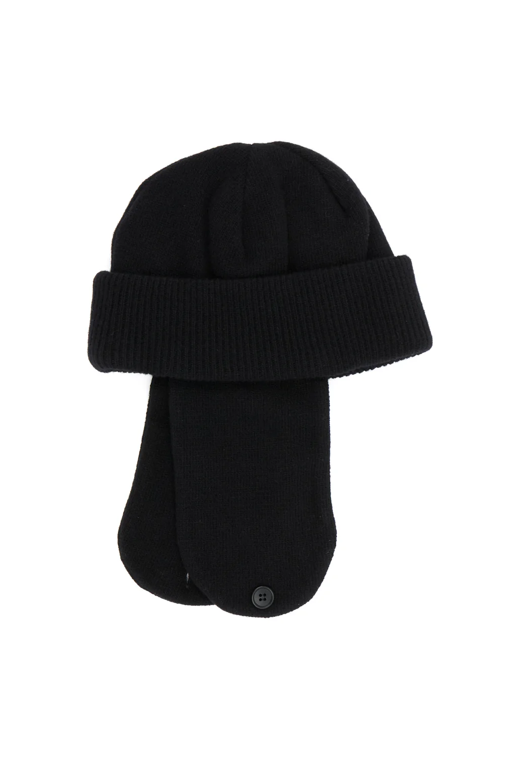 Snow Peak Knit Flight Cap - Black - Image 4