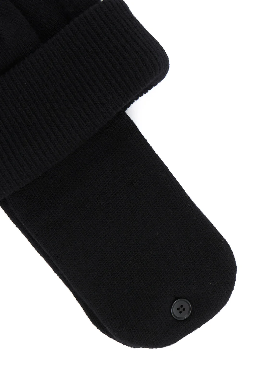 Snow Peak Knit Flight Cap - Black - Image 5