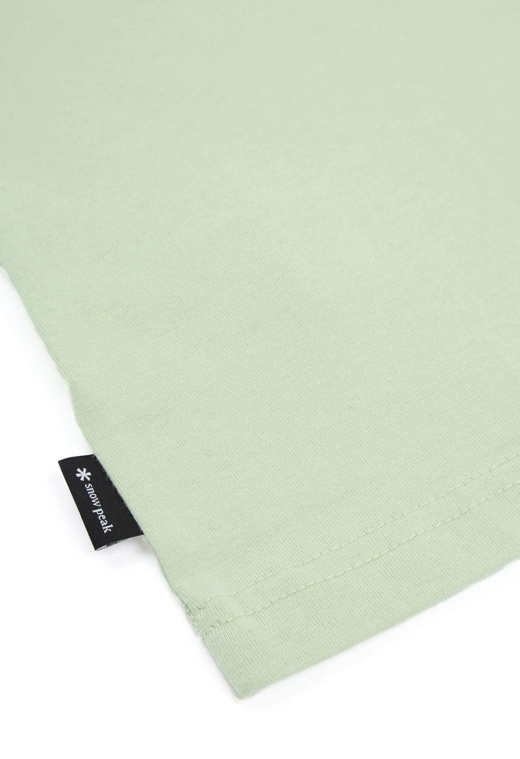 Snow Peak Land Lock T-Shirt - Light Green - Image 5