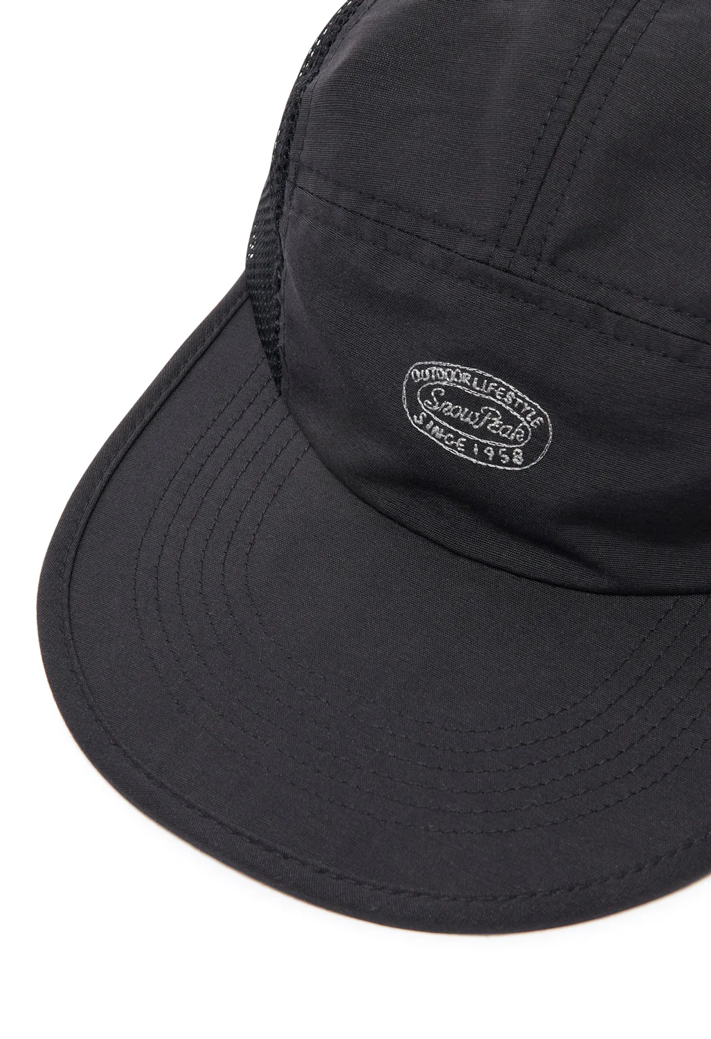Snow Peak Light Mountain Cloth Cap - Black - Image 2