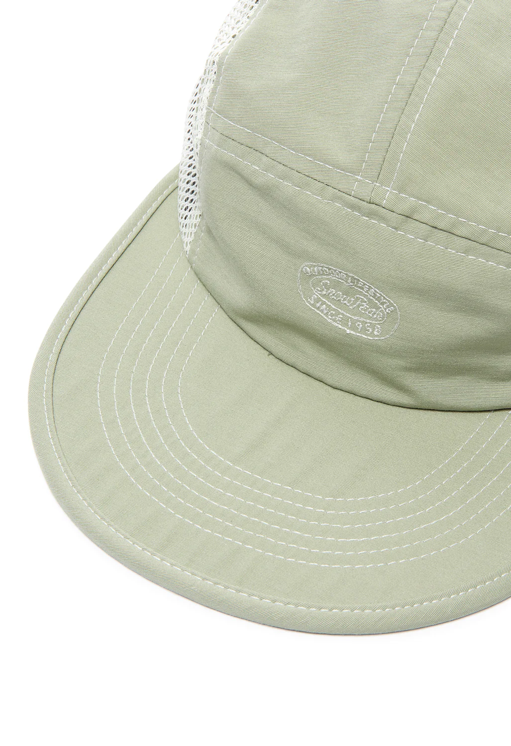 Snow Peak Light Mountain Cloth Cap - Sage - Image 2