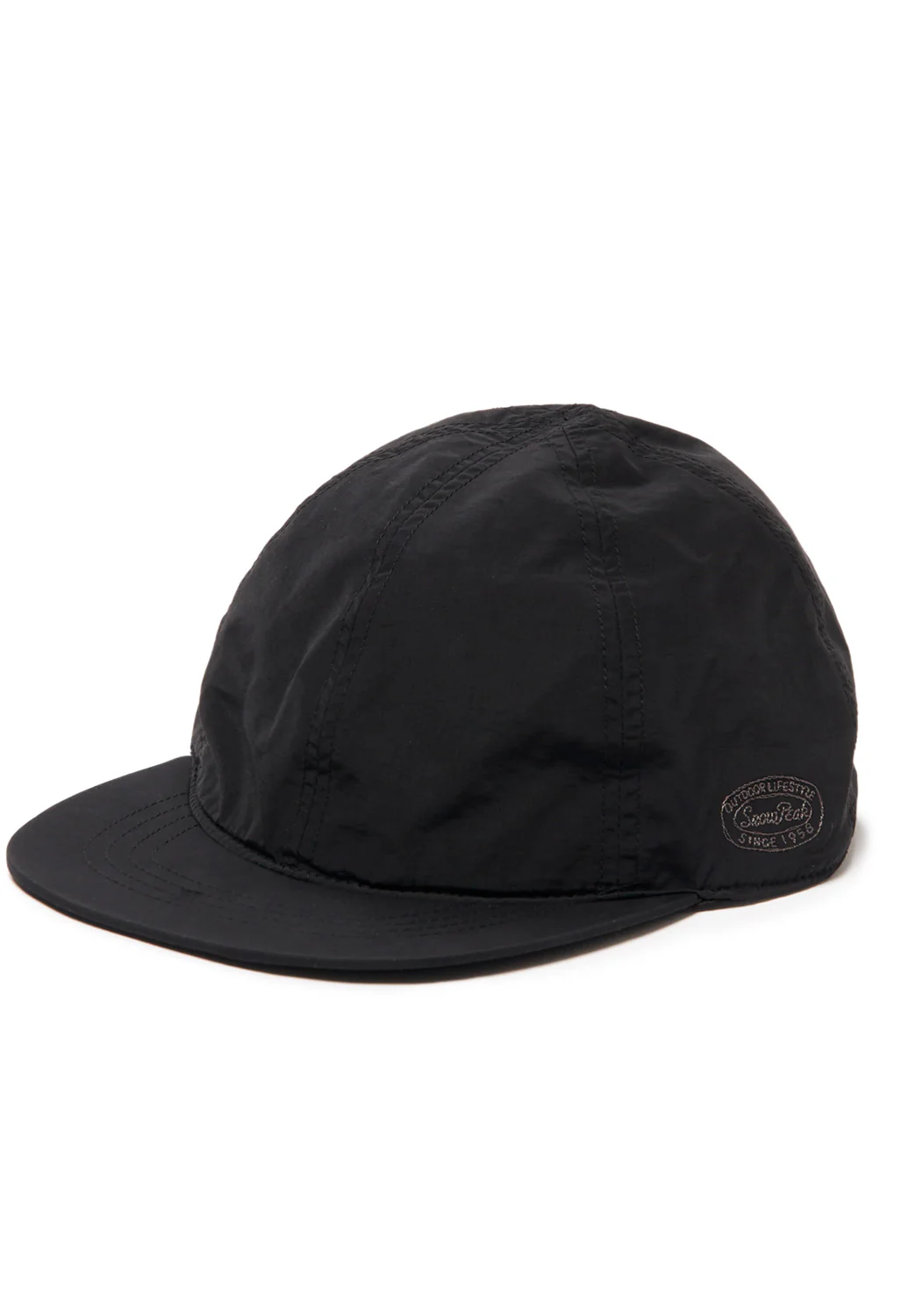 Snow Peak Light Mountain Cloth Cap - Black