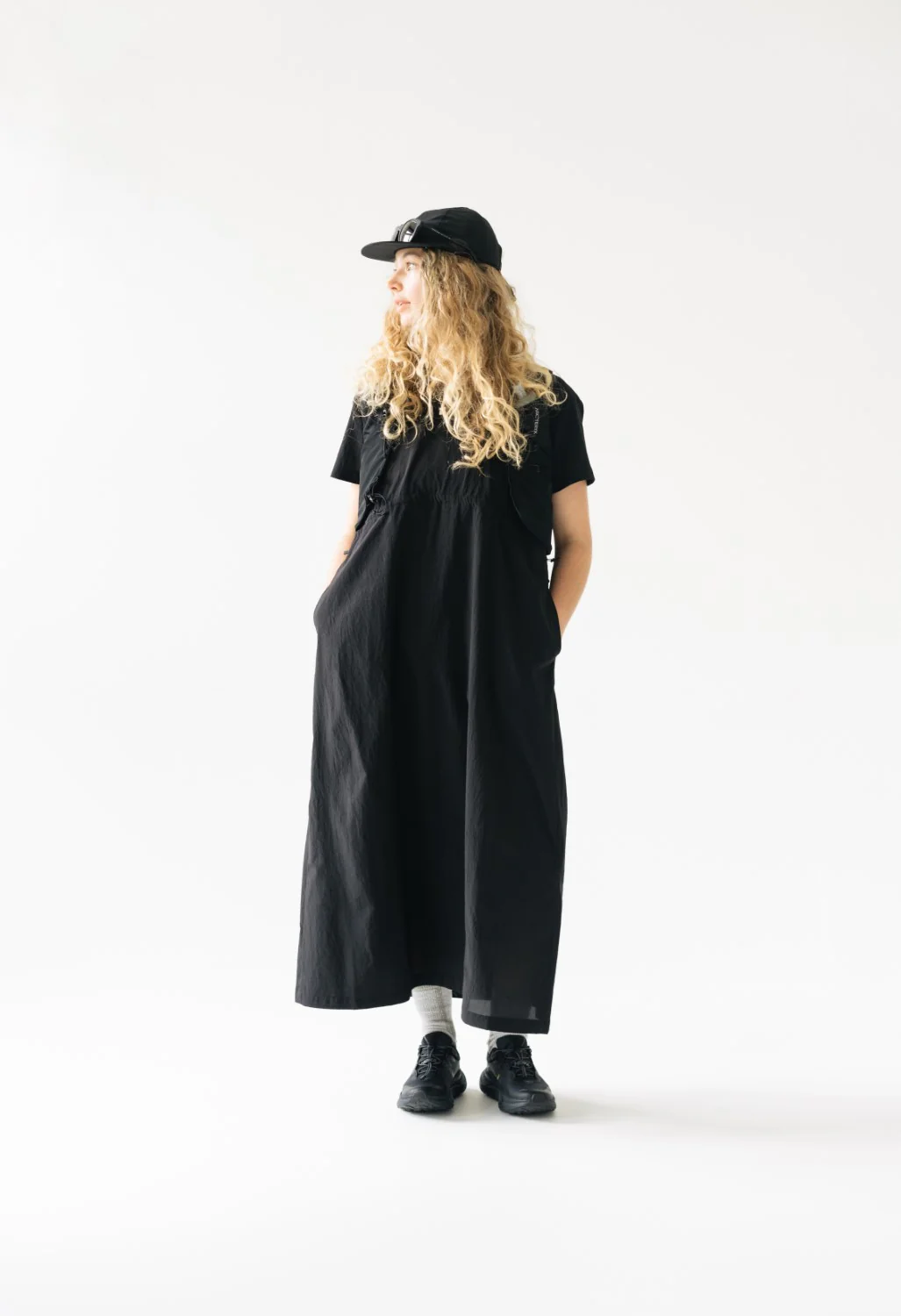 Snow Peak Light Mountain Cloth Cap - Black - Image 6
