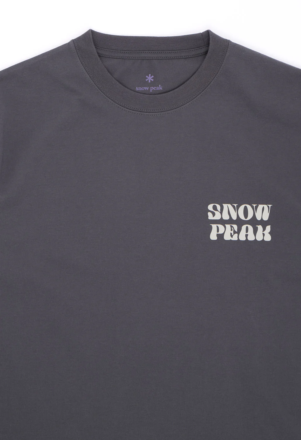 Snow Peak Men's Camping Graphic T-Shirt - Charcoal - Image 3