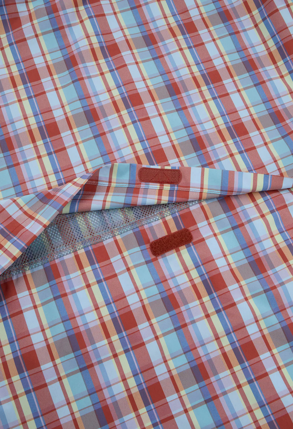 Snow Peak Men's Fade Check Breezy Shirt - Red - Image 7