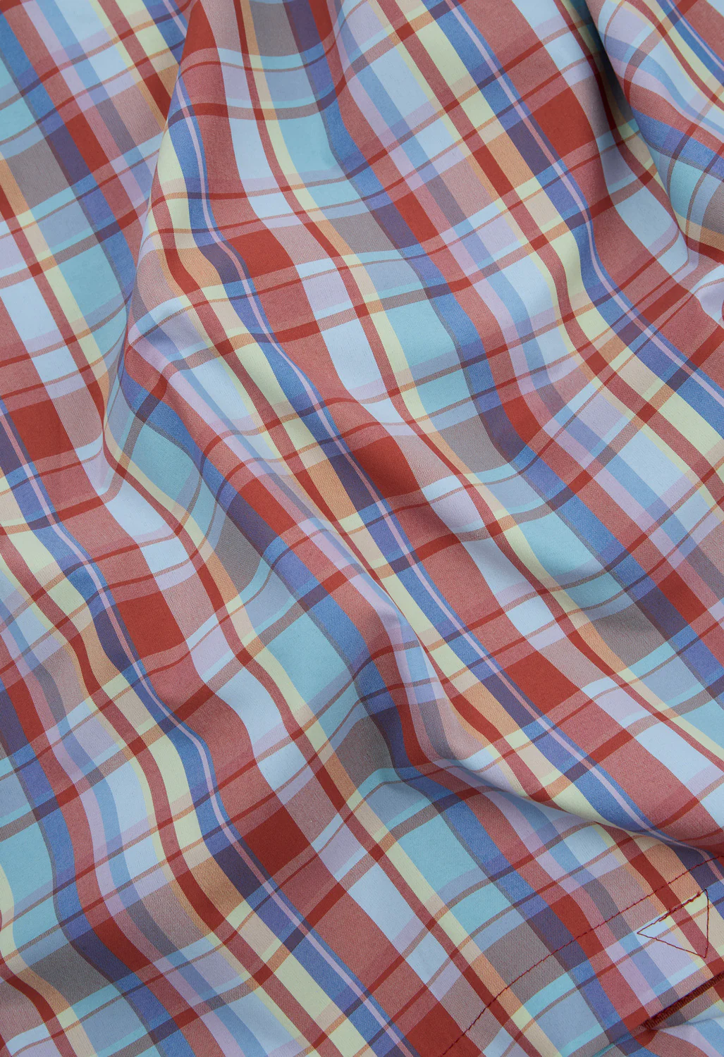 Snow Peak Men's Fade Check Breezy Shirt - Red - Image 8