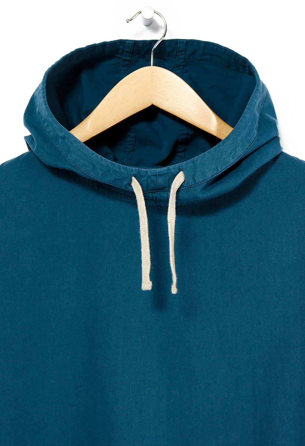Snow Peak Natural-Dyed Recycled Cotton Parka Jacket - Blue - Image 3