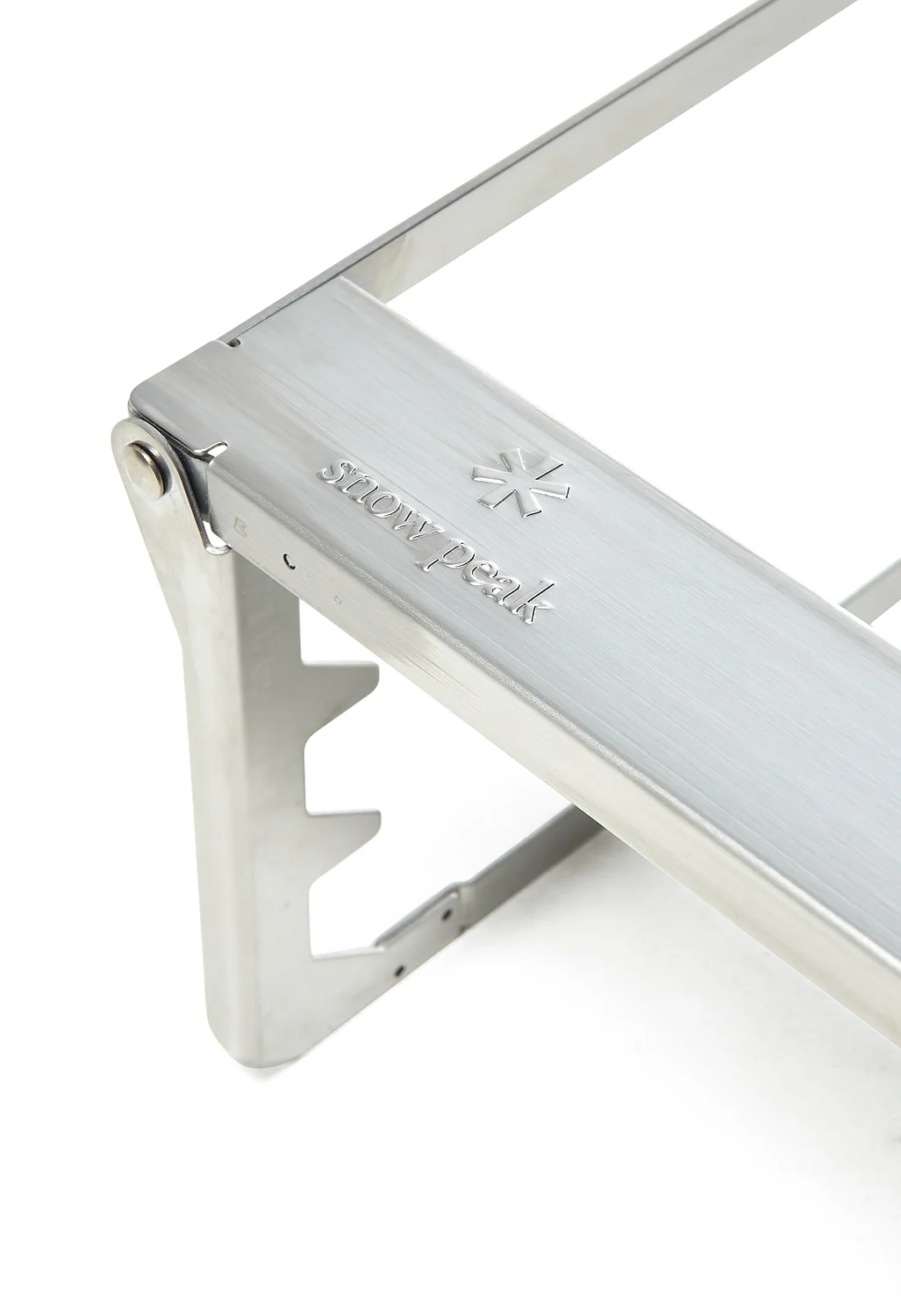 Snow Peak Pack & Carry Fireplace Grill Bridge - Silver - Image 2