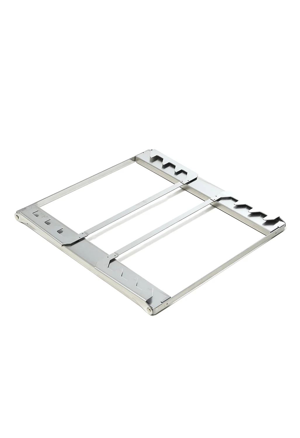 Snow Peak Pack & Carry Fireplace Grill Bridge - Silver - Image 3