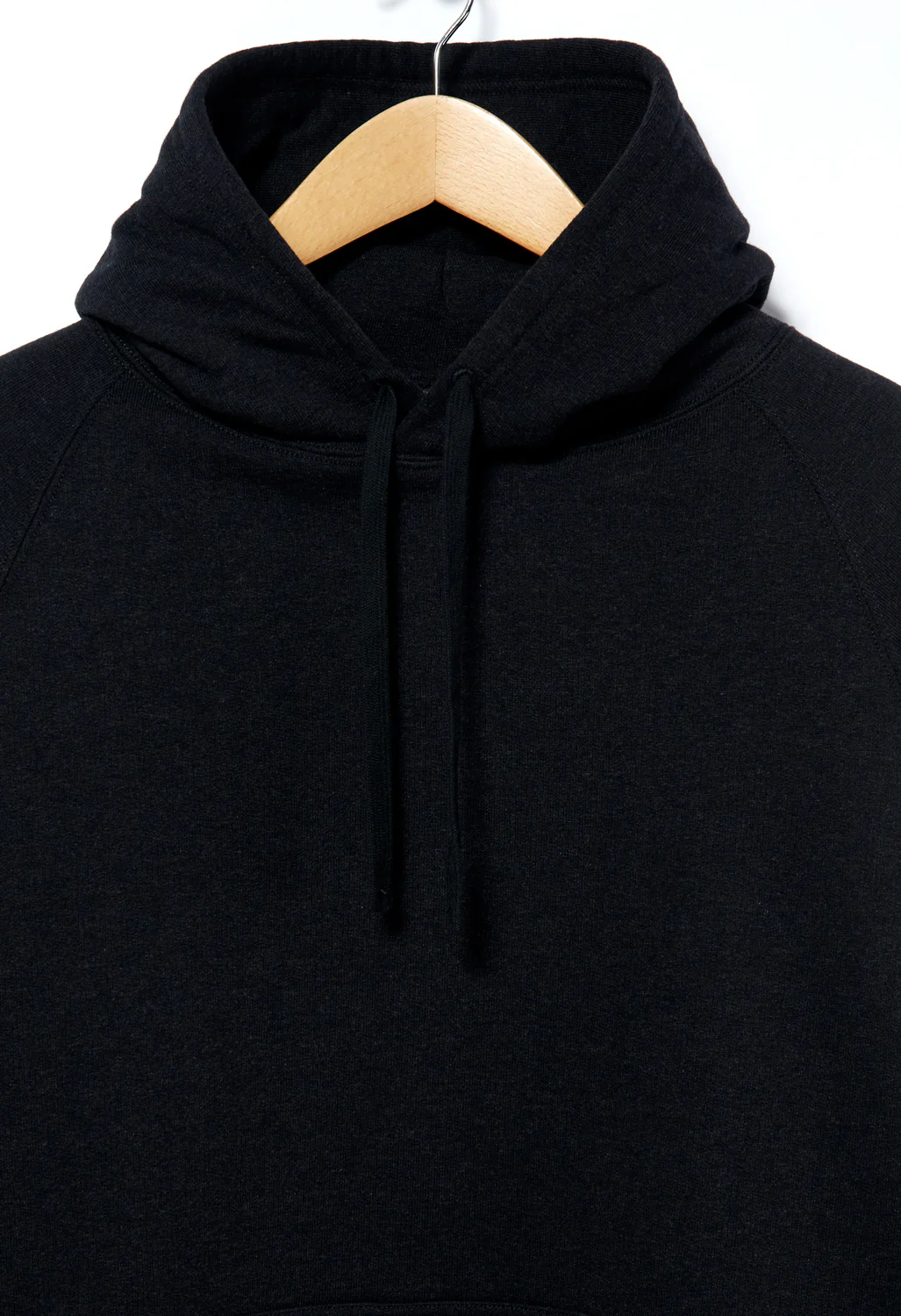 Snow Peak Recycled Cotton Pullover Hoodie - Black - Image 3