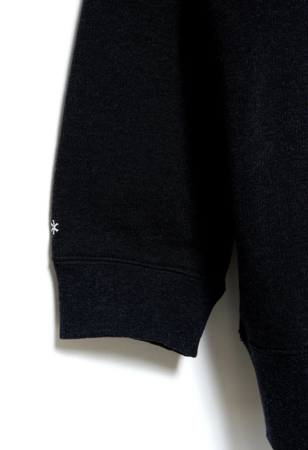 Snow Peak Recycled Cotton Pullover Hoodie - Black - Image 4
