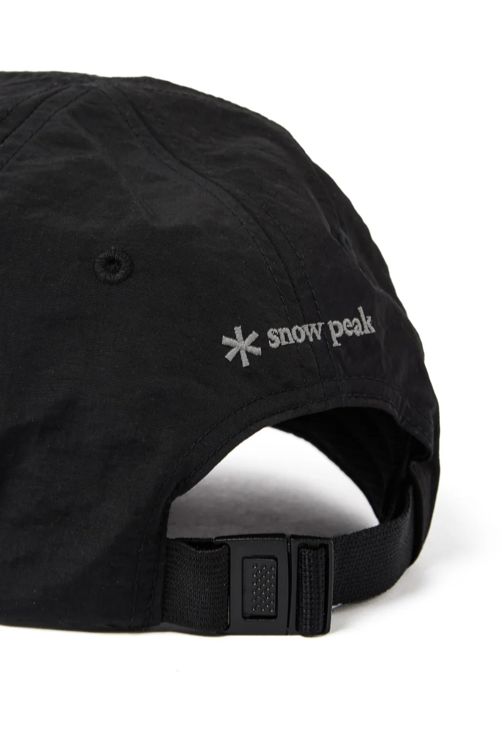 Snow Peak SP Circle Lettering Cap - Black - Image 4