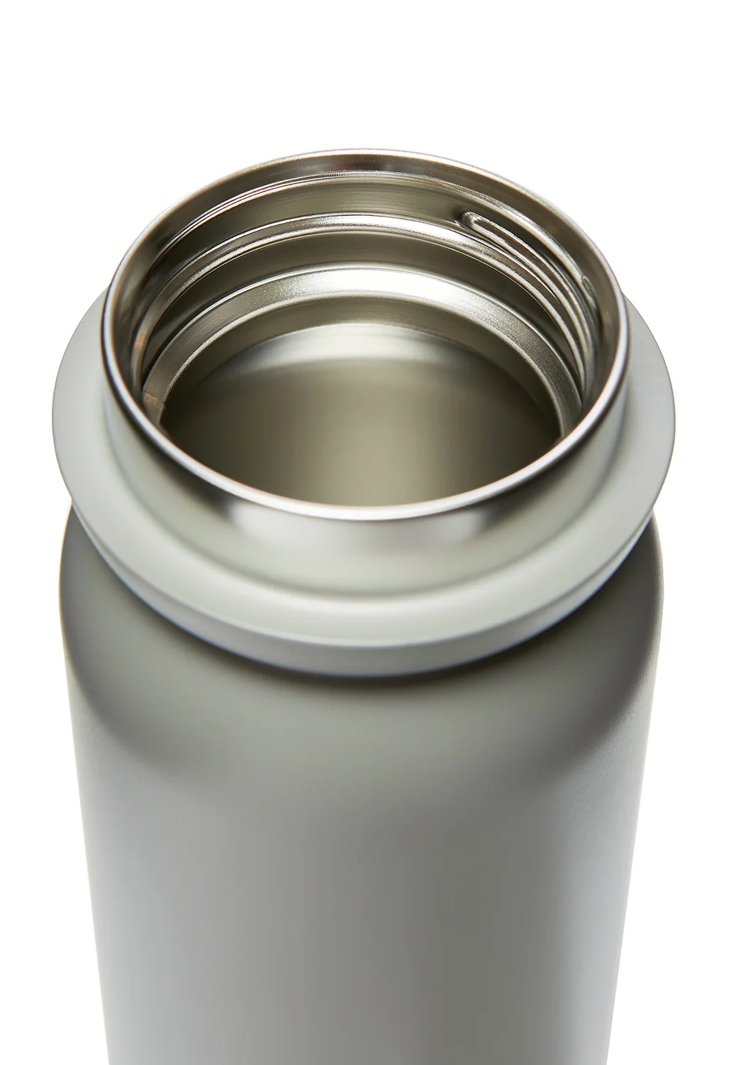 Snow Peak Stainless Steel Vacuum Bottle - Ash - Image 4