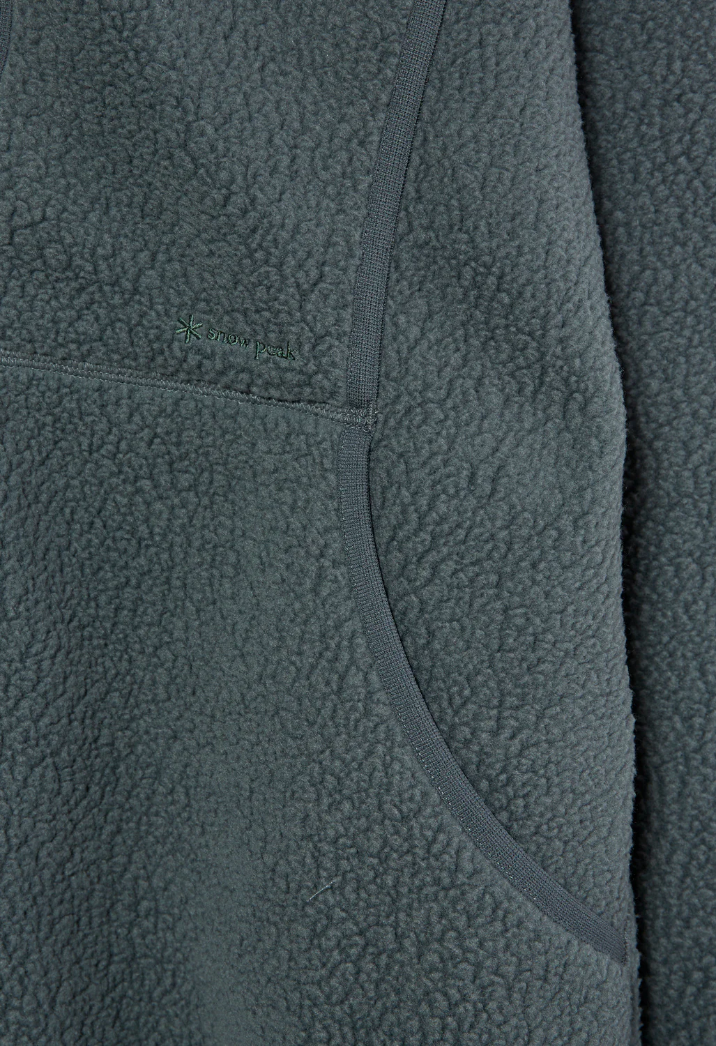 Snow Peak Thermal Boa Fleece Jacket - Forest Green - Image 4