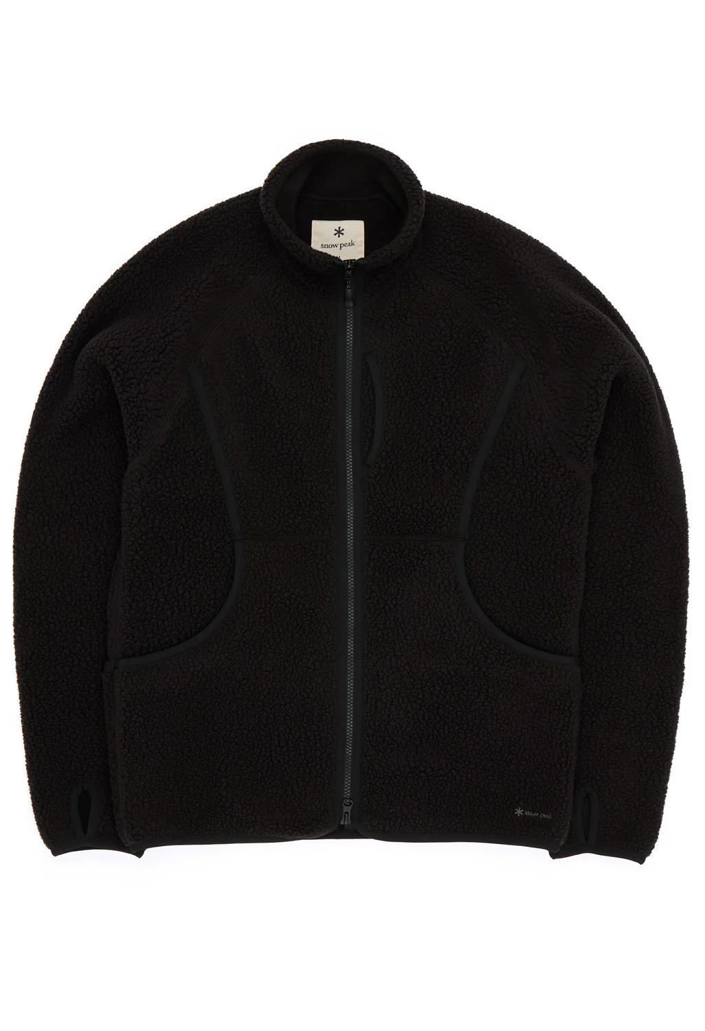 Snow Peak Thermal Boa Fleece Jacket - Black