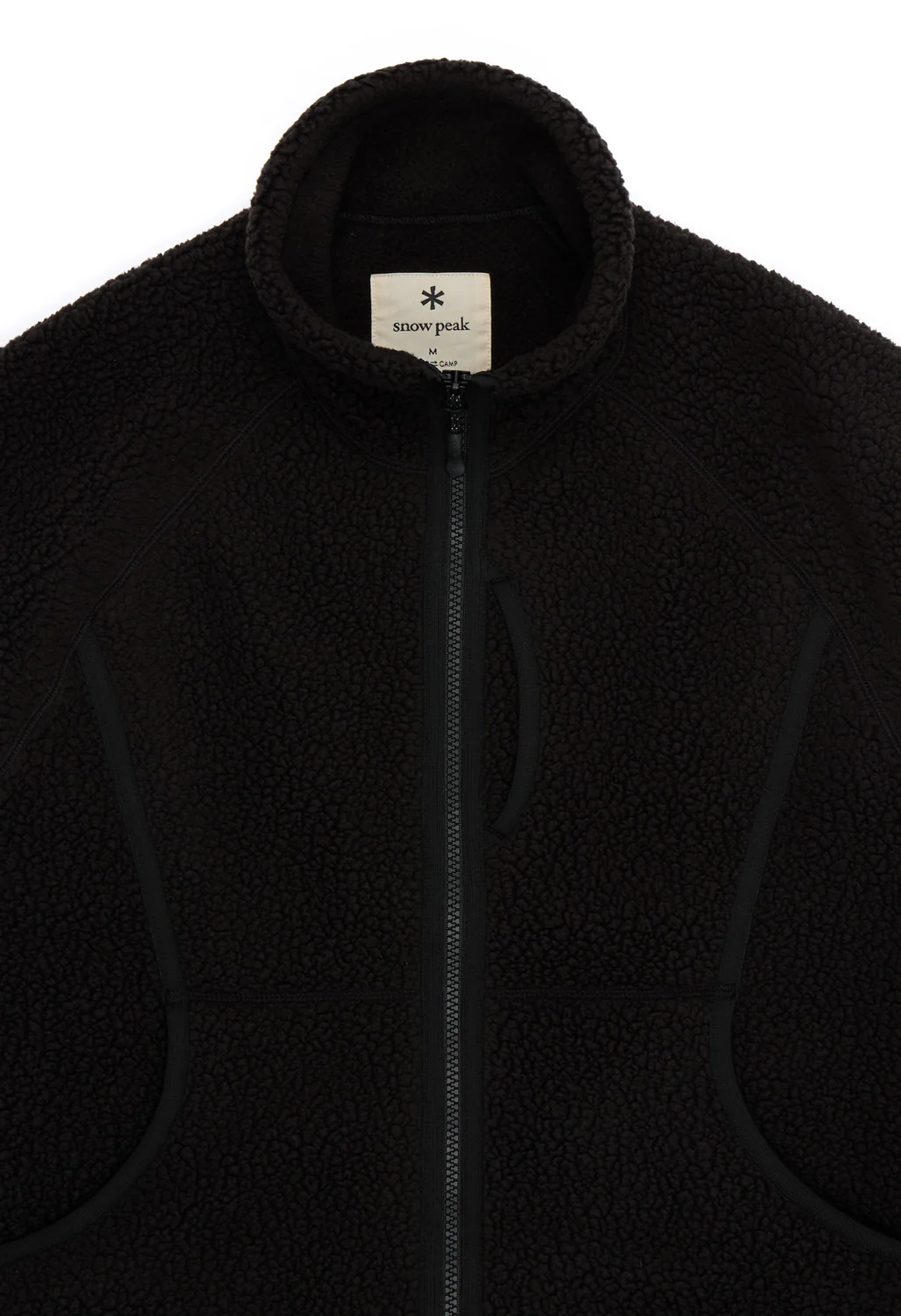 Snow Peak Thermal Boa Fleece Jacket - Black - Image 3