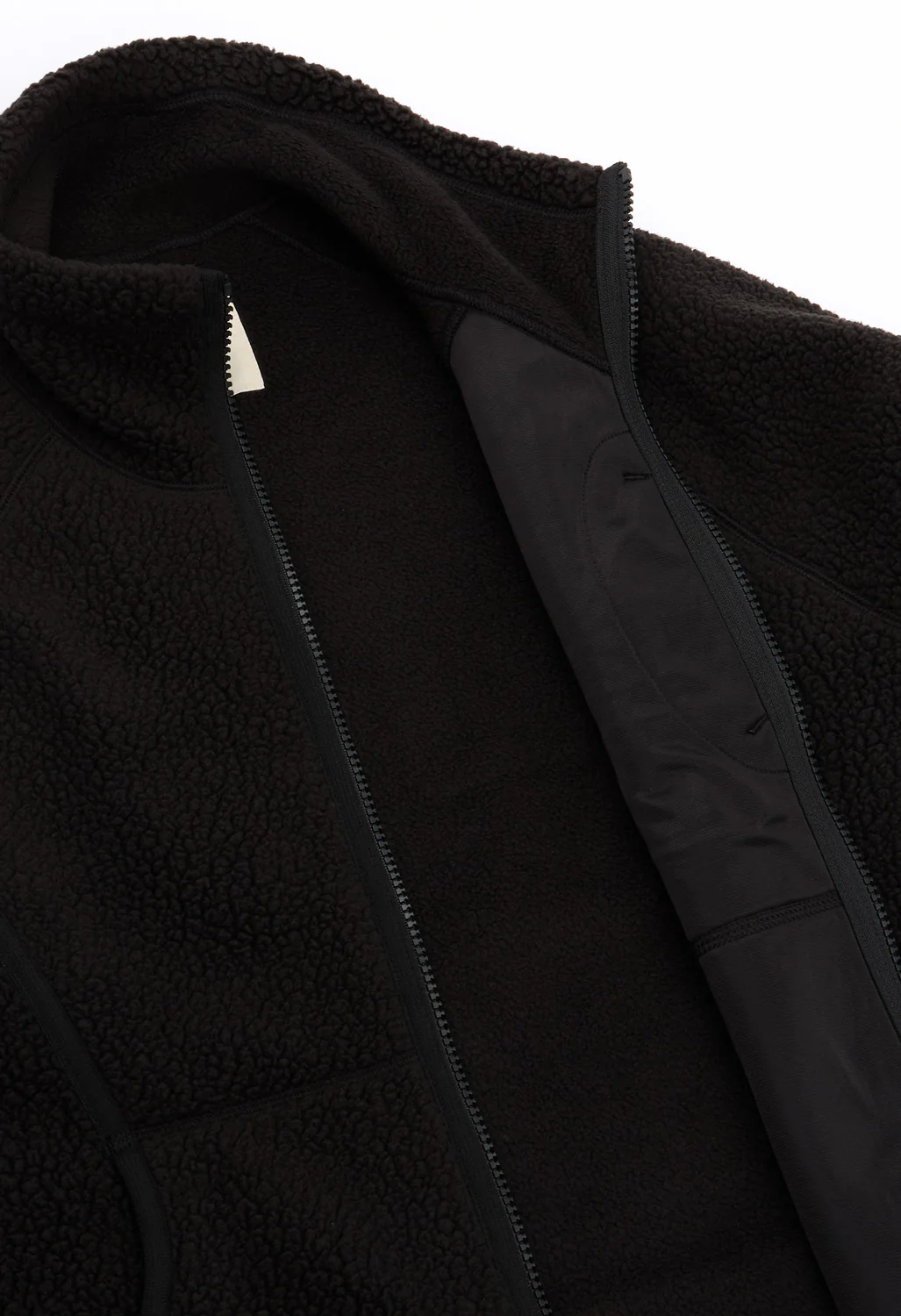 Snow Peak Thermal Boa Fleece Jacket - Black - Image 4