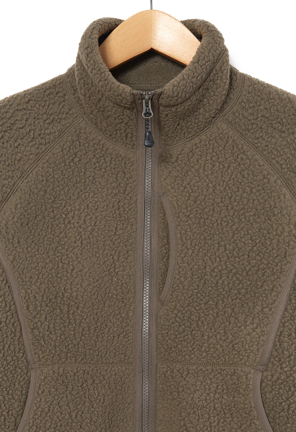 Snow Peak Thermal Boa Men's Fleece Jacket - Khaki - Image 3