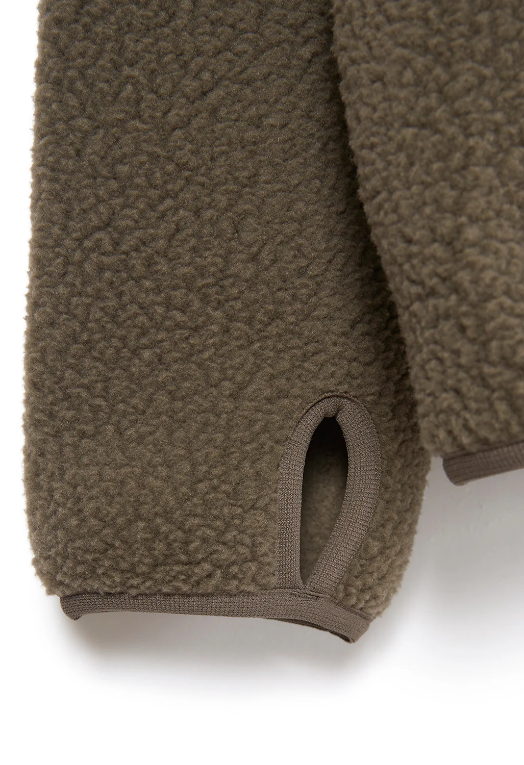 Snow Peak Thermal Boa Men's Fleece Jacket - Khaki - Image 4