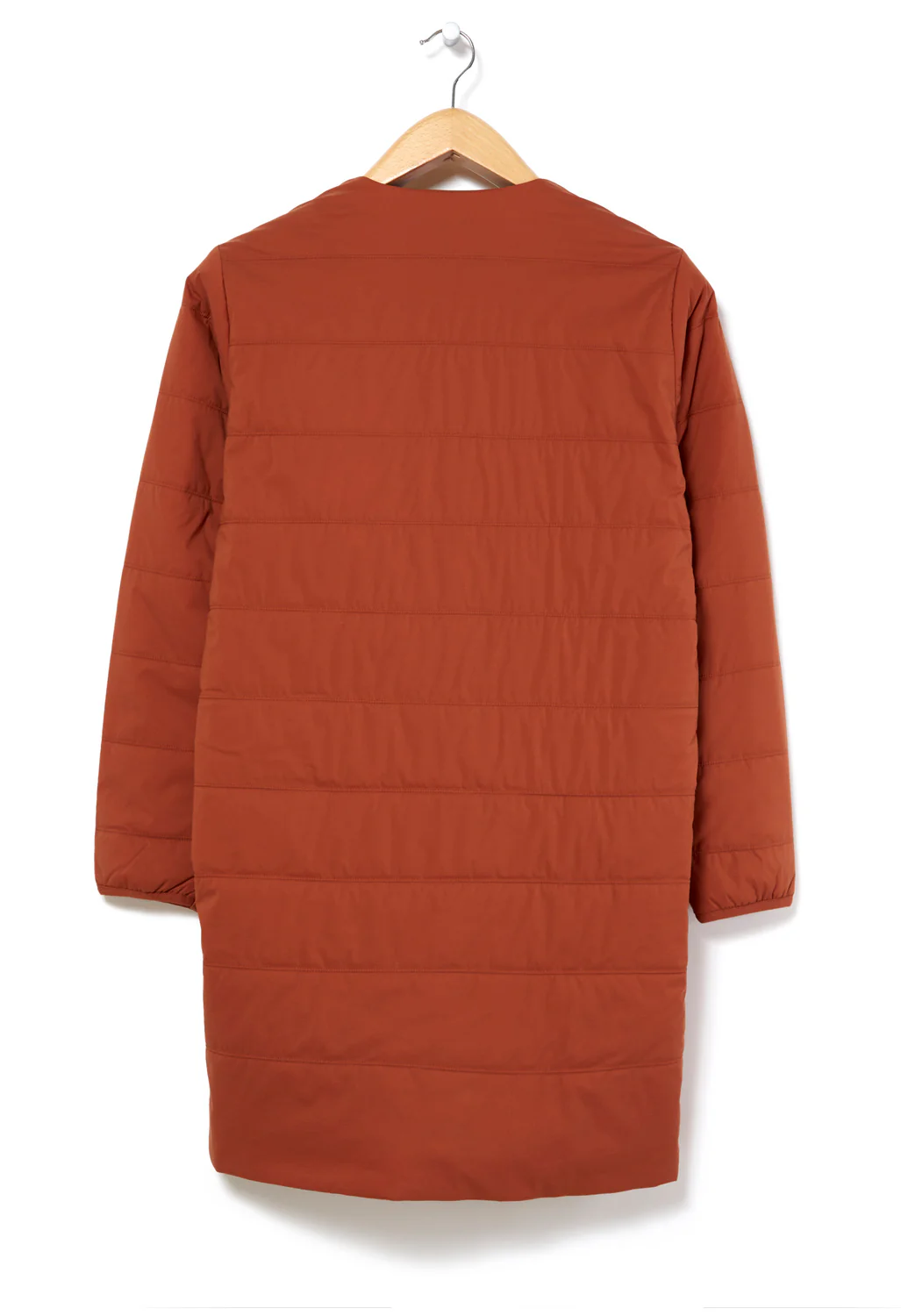 Snow Peak Women's Flexible Insulated Long Cardigan - Orange - Image 2